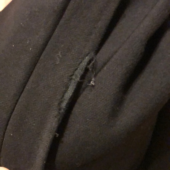 COPY - Men’s S Cohen XL black wool dress coat - Picture 6 of 7